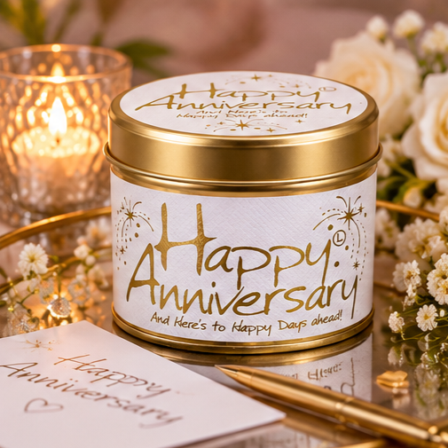 Happy Anniversary Scented Candle