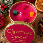 Christmas Spice Scented Candle – A Warm Blend of Cinnamon & Cloves!
