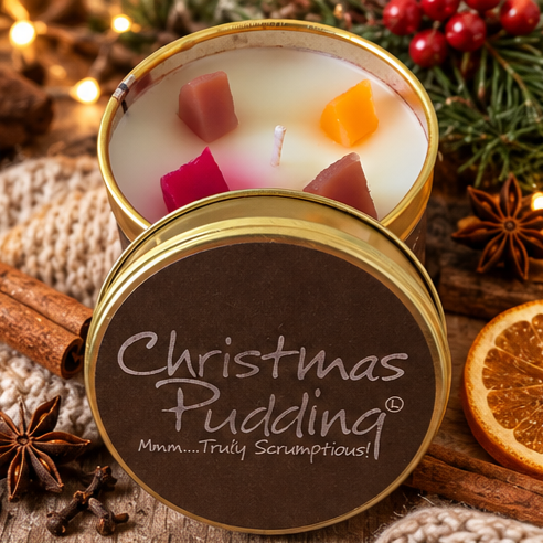 Christmas Pudding Scented Candle – Mmm... Truly Scrumptious!