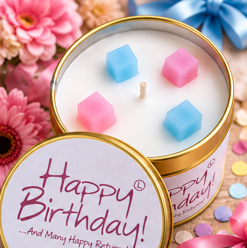 Happy Birthday Scented Candle