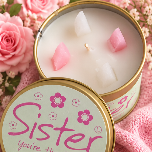 Sister Scented Candle – You're the Best!