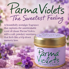 Parma Violets Scented Candle – The Sweetest Feeling!