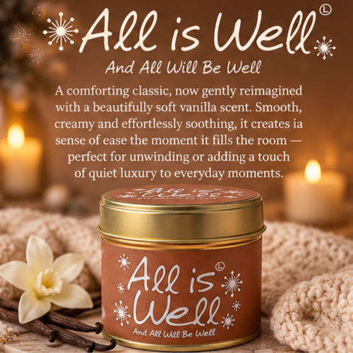 All Is Well Scented Candle – And All Will Be Well!