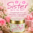 Sister Scented Candle – You're the Best!