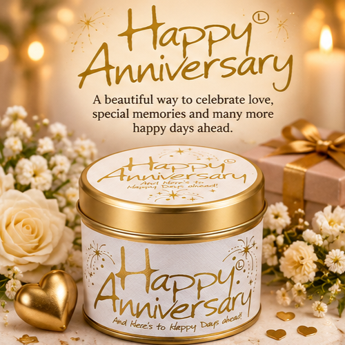 Happy Anniversary Scented Candle