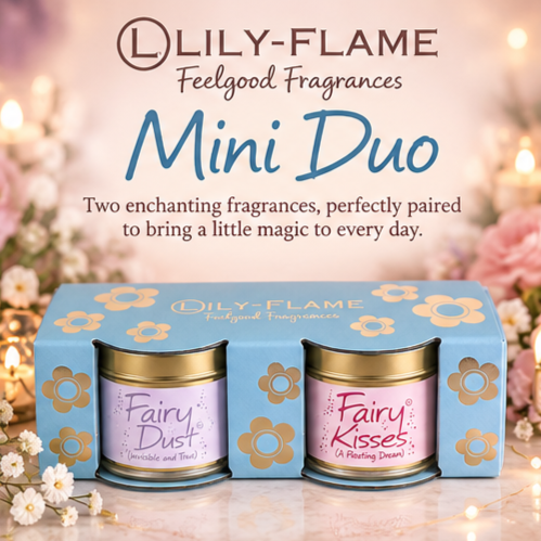 Fairy Magic Mini Tin Duo Gift Set – Fairy Kisses & Fairy Dust
