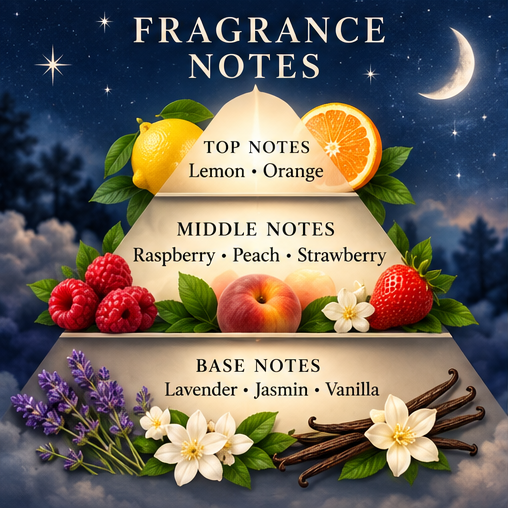 Silent Night Scented Candle – Sweet Dreams!