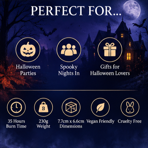Spook! Scented Tin Candle – Happy Halloween!