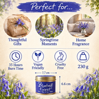 Bluebell Forest Scented Candle – Dew Drops on Your Shoes