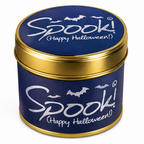 Spook! Scented Tin Candle – Happy Halloween!