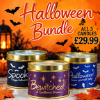 Halloween Scented Candle Gift Set – 3 Candle Bundle