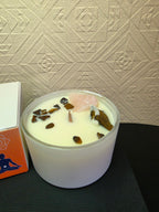 Ancient Wisdom Sacred Chakra Crystal Candle